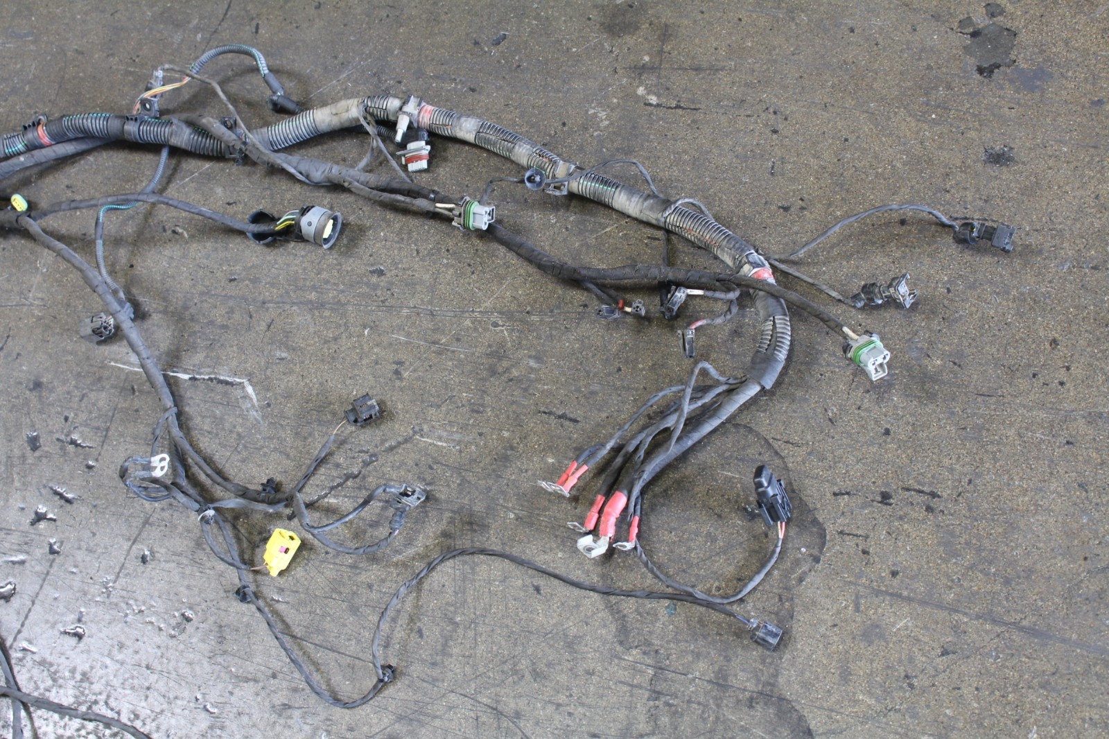 Ferrari California T, RH, Right, Front Body Wire Harness, Dmg, Used