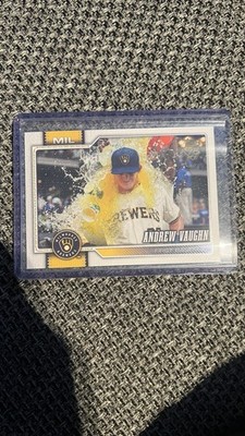 2026 Topps Series 1 Andrew Vaughn Golden Mirror Image Variation
