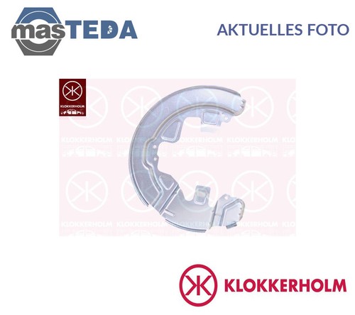 9022378 SPRITZBLECH BREMSSCHEIBE KLOKKERHOLM FÜR FORD MONDEO IV,S-MAX,GALAXY II