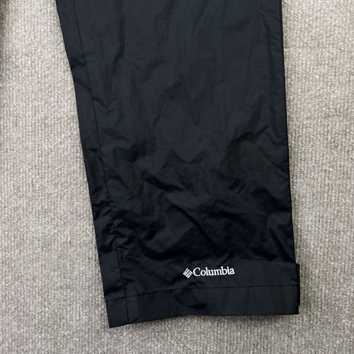Columbia Rain Pants Kids Boys Girls M Black Cypress Brook Waterproof - Picture 5 of 12