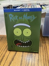 Rick and Morty: Season 3 Adult Swim (Blu-ray, 2017) *INCLUDES SLIPBOX*