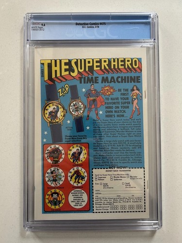 Detective comics #475 CGC 9.6 - Joker Fish Story - Picture 7 of 11