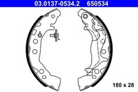 NEU - ATE 03.0137-0534.2 Bremsbackensatz FüR Suzuki