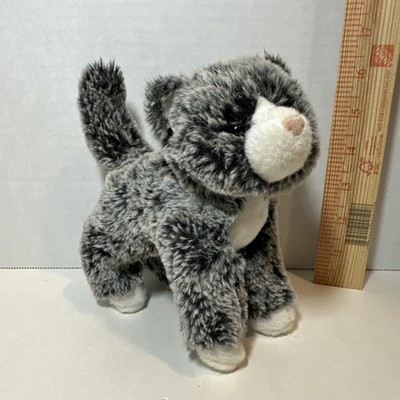Douglas Cuddle Toys Item 816T Scatter Plush Gray Cat Kitten Stuffed Animal 2018