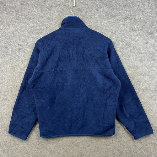 Chaqueta Jersey Pullover Vintage Patagonia Polar Para Hombre Pequeña Azul Synchilla Snap T - Imagen 7 de 8