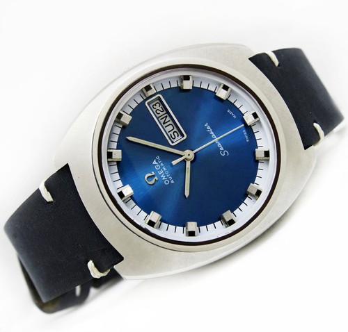 Vintage Omega Seamaster Automatic D/D 38mm Men Steel Watch Ref 166.111 - Picture 4 of 14
