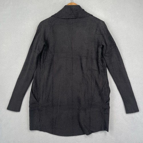 Barefoot Dreams Strickjacke XS CozyChic Lite offen fließend Rayonmischung Taschen Strick  - Bild 7 von 12