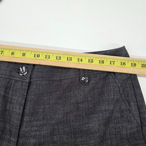 Bermudas de trabajo Counterparts gris con puños para carrera detalle de botones talla 18 - Imagen 11 de 13