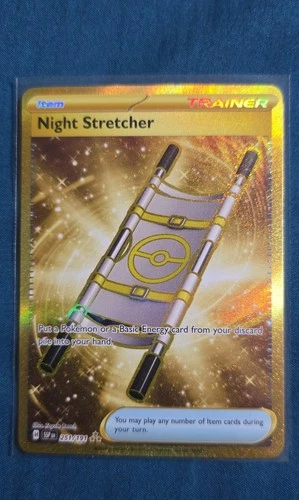 Night Stretcher 251/191 Sv08: Surging Sparks Holo