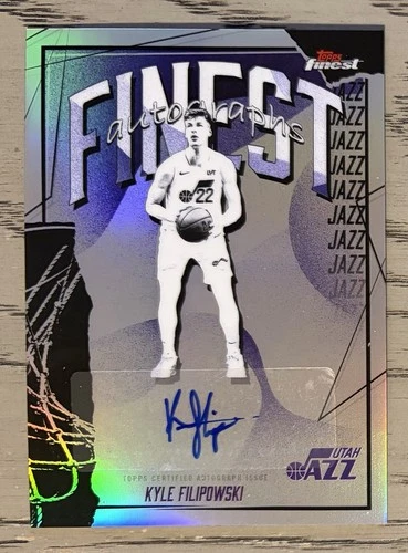 2025-26 Topps Finest KYLE FILIPOWSKI Finest Autographs Refractor