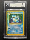 Blastoise BGS 8 Pokemon Card Base Set 2/102 rare holo WOTC 1999 NM-Mint