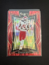 2024 Panini Select # 81 Marquise Brown Concourse Red Shock /249