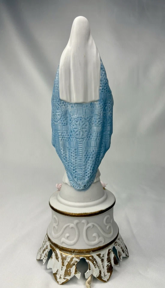Lámpara/luz nocturna vintage Aladdin Giftware Virgen María  Foto 4 de 4