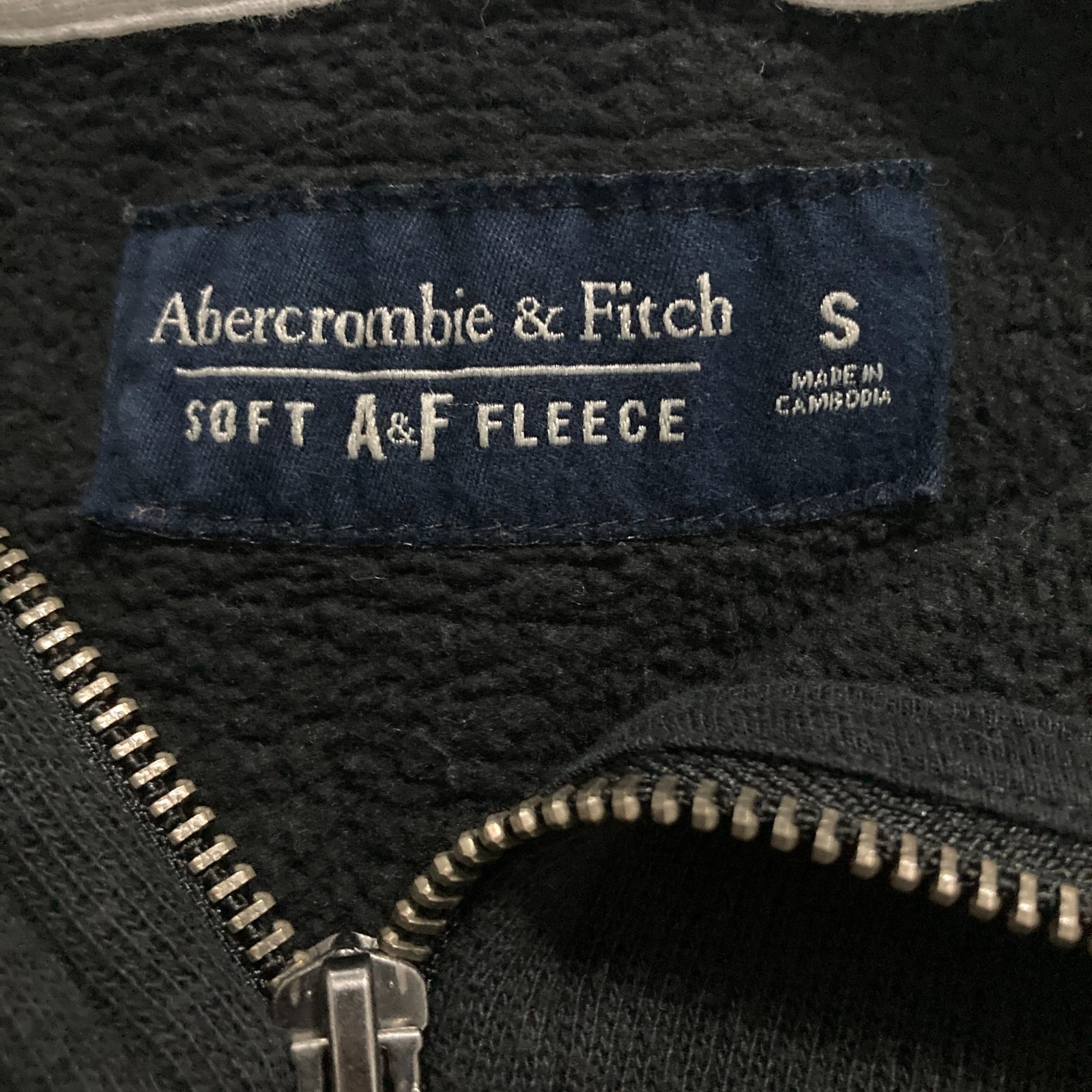 Abercrombie & Fitch Soft A&F Fleece Waffle Knit H… - image 5