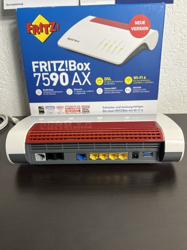 AVM FRITZ! Box 7590 AX v2 Wi-Fi 6 VDSL Router Wi-Fi Biały (20002985) | Bardzo dobry - Zdjęcie 10 z 12