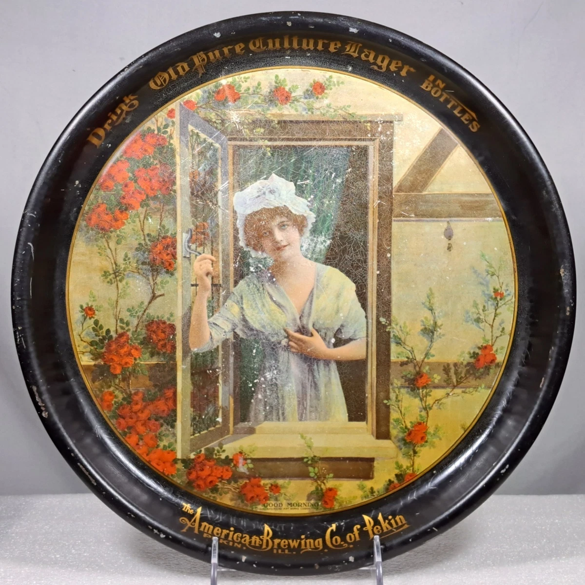 貴重レア！70's USAレーベンブロイ店舗看板BEER アメリカアンティーク