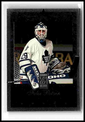 1995 Donruss Elite Felix Potvin [Die-Cuts] #97 card