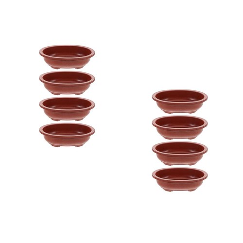 2 Pack Thickened Flower Pot Plant Pots Planter for Tree Office Indoor Plastic