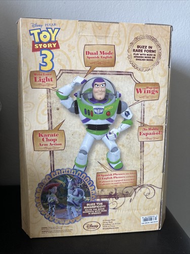 Disney PIXAR Toy Story 3 SPANISH SPEAKING BUZZ - Picture 6 of 11