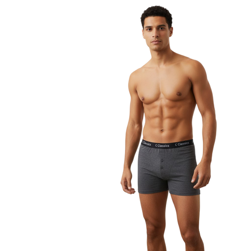 Calzoncillos boxer deportivos clásicos para hombre elásticos suaves ropa interior cómoda paquete de 3,6,12 - Imagen 2 de 25
