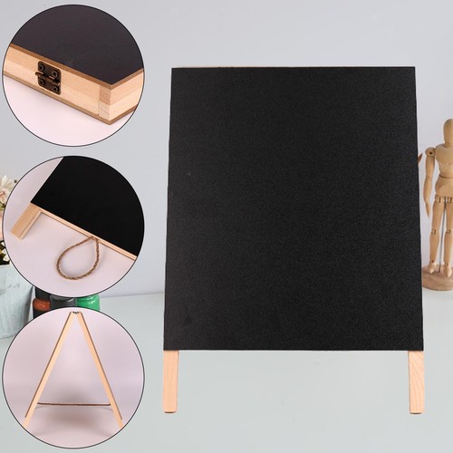 Message Board Standing Blackboard Buffet Market Small Wooden Chalkboard Sign - Picture 5 of 6