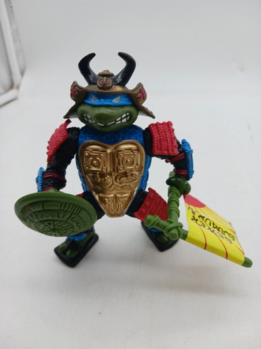 Lotto Figurine Vintage Teenage Mutant Ninja Turtles Sottocoperta Leonardo e Donatello - Foto 2 di 8