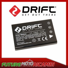 BATTERIA AL LITIO 1700 mAh TELECAMERA DRIFT GHOST HD 1080p ACTION CAM BATTERY