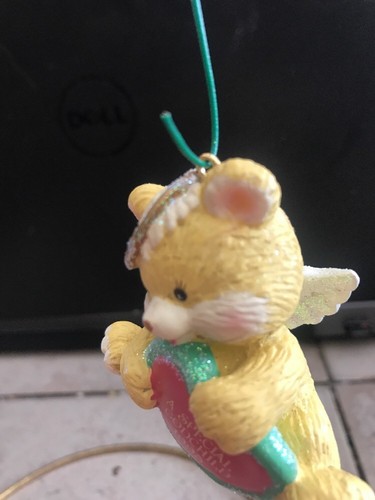 CARLTON CHRISTMAS ORNAMENT: GODCHILD : A SPECIAL GODCHILD ANGEL BEAR 1995 new - Picture 5 of 7