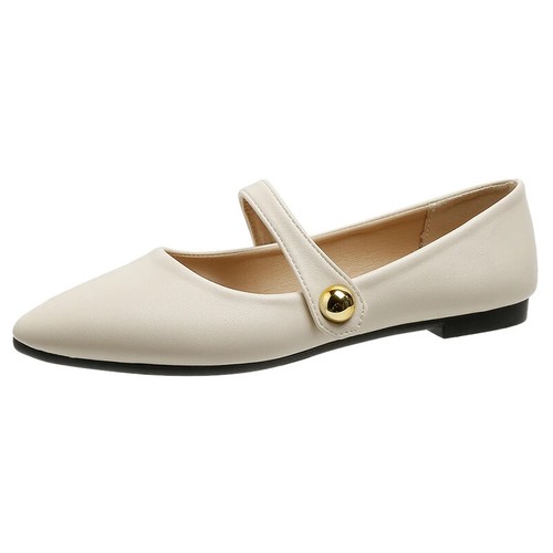 Women Pointed Toe Flat Shoes with Velvet Matte Finish Single Shoes Women Comfort - Picture 9 of 30