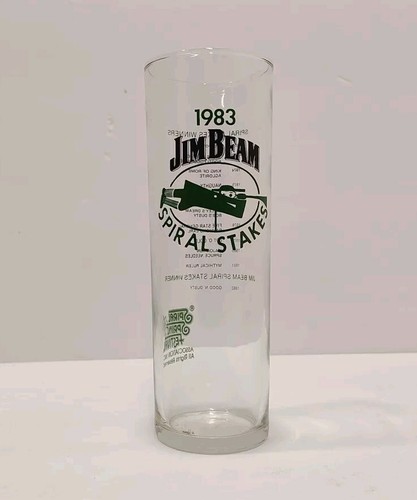 1983 Jim Beam Spiral Stakes Highball Glass Turfway Park - Bild 1 von 4