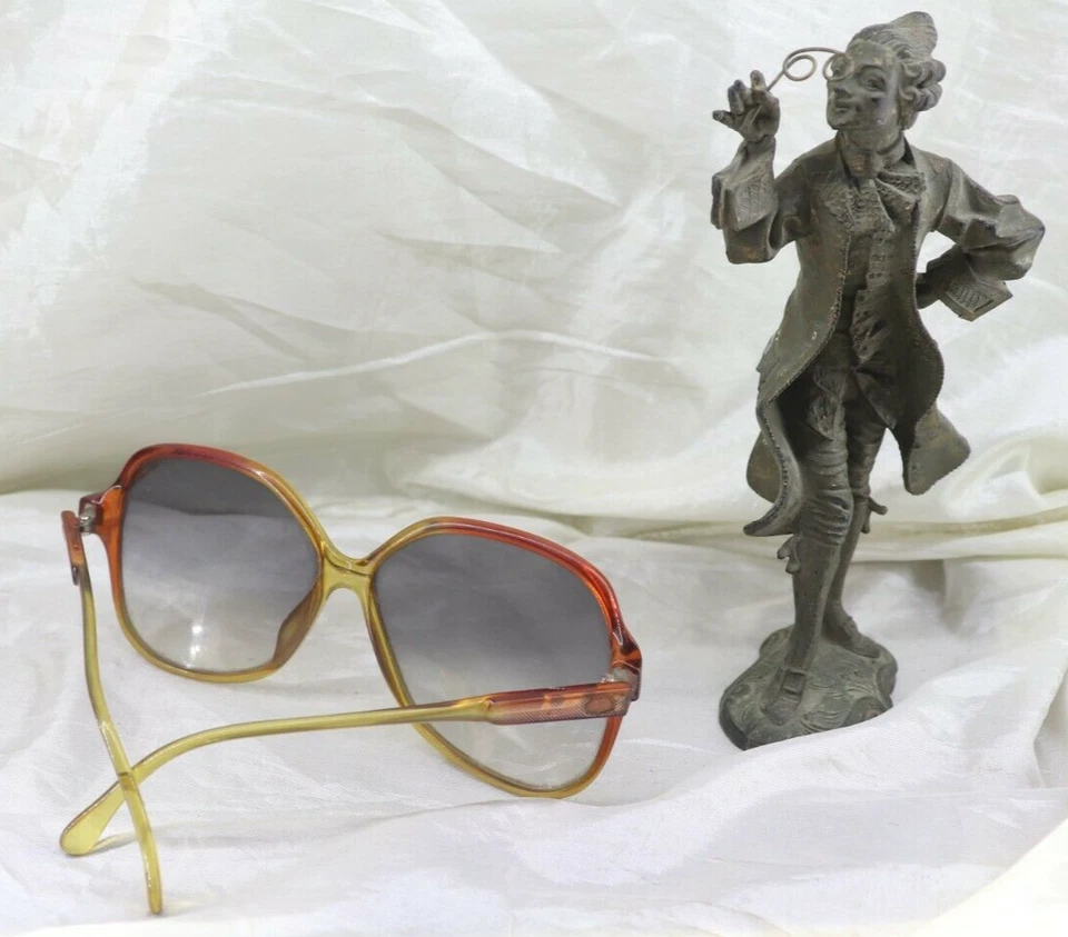 CARRERA 5578 30 Sunglasses Made In Germany Brown Yellow Oversize Glasses 80s - Image 3 of 4