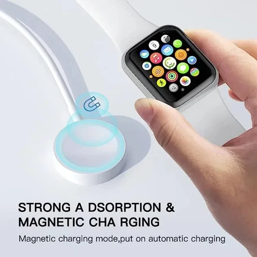 VIKEFON Magnetic Wireless Charger For Apple Watch SeriesUltra/9/8/7/6/SE2/SE/5/4 - Picture 1 of 14
