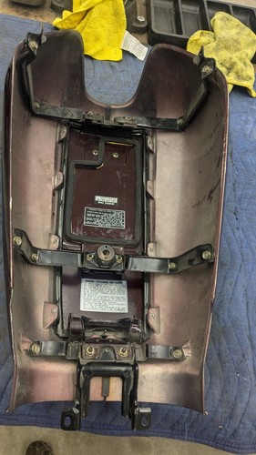 Honda OEM 83100-463-890ZA Fuel Tank Shelter Cover 1981 Honda GL1100 Goldwing - Picture 7 of 7