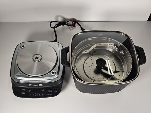 PowerXL MC107D-6GPTV stirmax 7.5 Qt multicooker auto stir shred paddle 9 presets - Picture 8 of 10