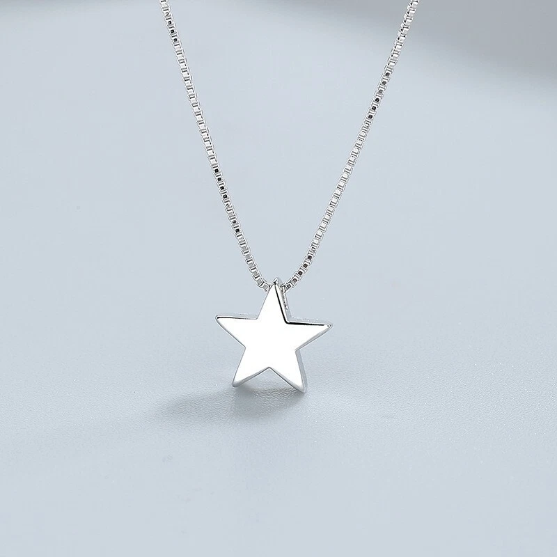 Cute star necklace sale
