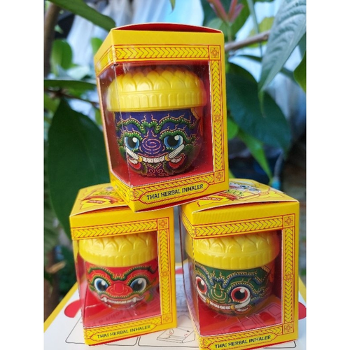 Herbal Inhaler Thai Scent Ramakien Yadom Relax Souvenirs Jasmine Cinnamon 35gx4 - Picture 15 of 18