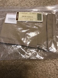 Longaberger-Khaki-Solid-Small-Gatehouse-Basket-Liner-20208162-NEW