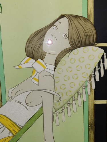 Philippe Henri Noyer Art Madam With Tiger Serigraph Signed Numbered 62/200 - Picture 4 of 16