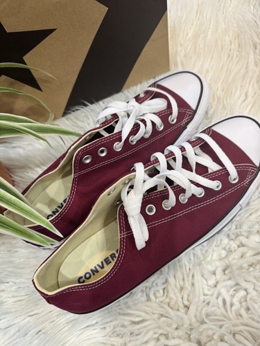 Men’s Converse Chuck Taylor All Star Ox Maroon Size 11.5 - Bild 3 von 10