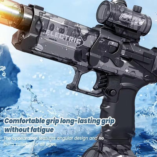 Tiktok Electric Water Gun Automatic Water Gun Kids Toy with Big Capacity(black) - Picture 14 of 24