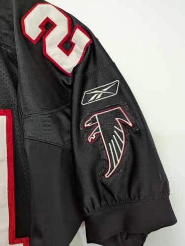 Maglia calcio Reebok Atlanta Falcons #21 Deion Sanders autentica NFL taglia 50 - Foto 4 di 7