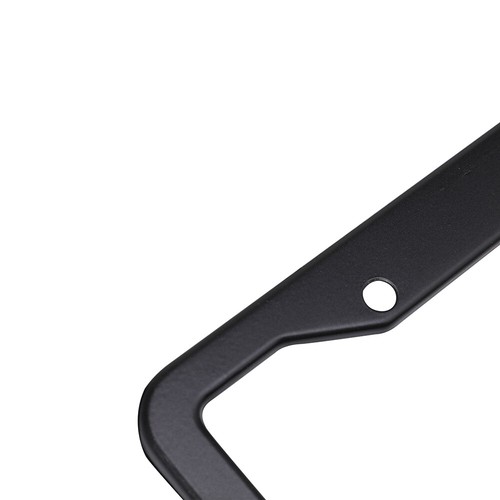 NEW Black License Plate Frame Tag Cover Aluminum alloy Front Back Universal Car - Picture 8 of 8
