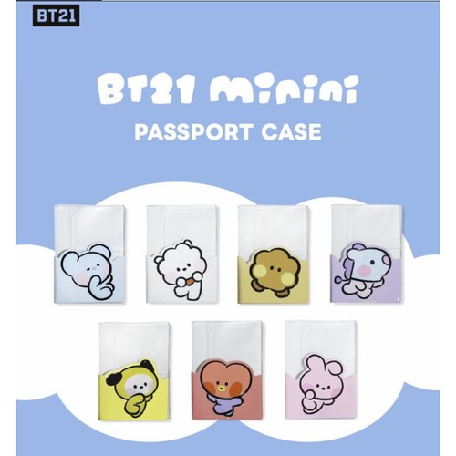 BTS BT21 Offizielle Minini PASSABDECKUNG Schachbrett authentisch - Bild 7 von 16