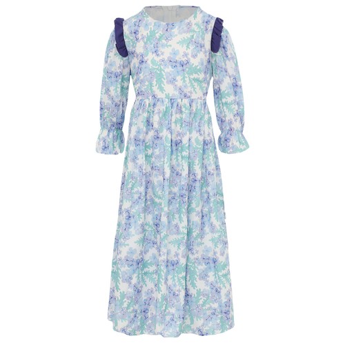 Kids Girls Dress Casual Dresses Holiday Sundress Swing Sunsuit Outdoor Costume - Picture 39 of 59