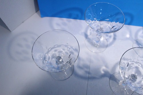 Lot Of 6 George & Martha Champagne Glasses By Nancy Prentiss - Picture 14 of 19