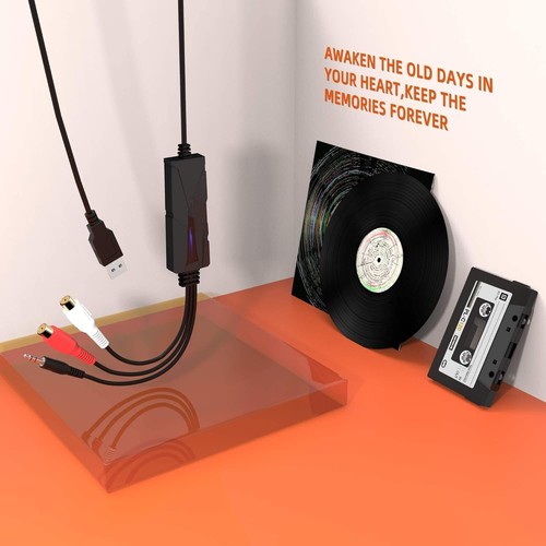 Audioaufnahmegerät,Kassette, Vinyl, MD, RCA, 3,5mm, USB, digitalisieren, Musi... - Bild 8 von 9