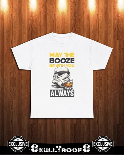 May the Booze Be With You. 501st Trooper Drinking Parody. Whiskey lover gift - Picture 2 of 44