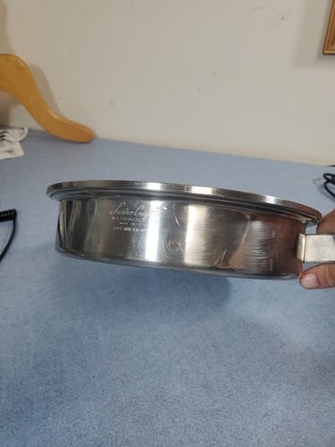 Lustre Craft 3 Ply 18-8 Stainless Steel 9.5" Skillet pan w/ tall dome Lid USA  - Picture 2 of 8