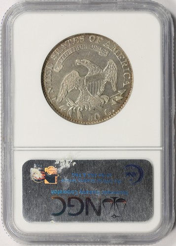 1815/2 50c Capped Bust Half Dollar NGC VF35 - Picture 2 of 4