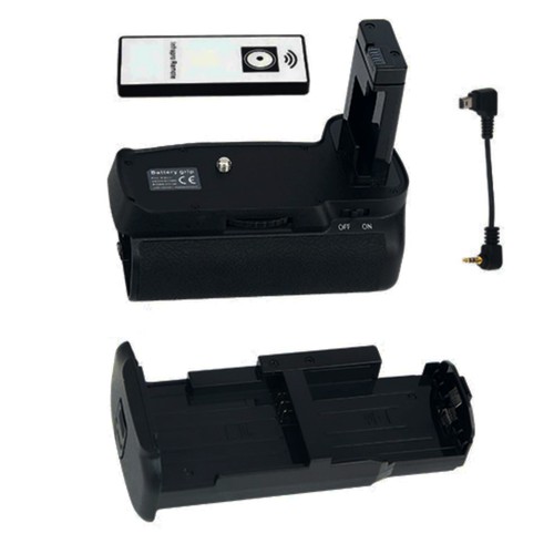 Black Vertical Battery Grip Holder For Nikon D3100 D3200 D3300 D5300 Camera - Picture 5 of 14